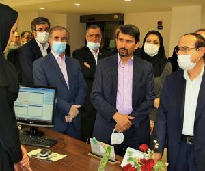 بازدید رئیس کل بیمه مرکزی از مدیریت استان زنجان